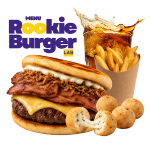 Menu Rookie Burger LAB